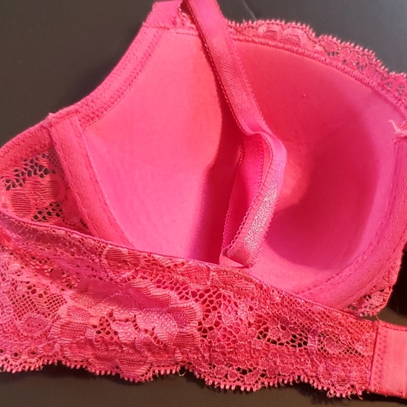 Hot pink Victoria's Secret Bra - Sz 34C - Picture 7 of 11